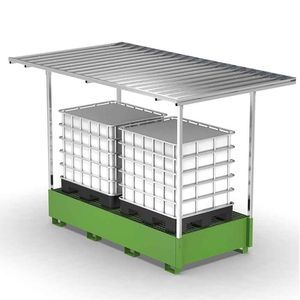 vasca di ritenzione per contenitore IBC