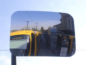 specchio di traffico