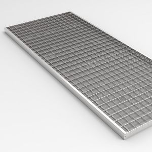 grigliato in acciaio galvanizzato