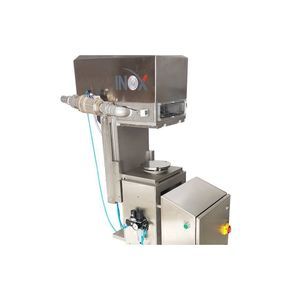 sigillatrice per barattoli di latta semiautomatica