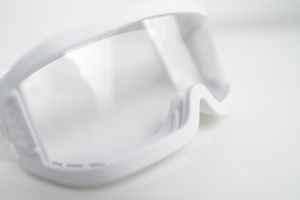 occhiali di protezione a maschera per camere bianche
