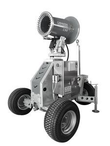 cannone nebulizzatore per l'abbattimento delle polveri