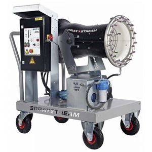 cannone nebulizzatore per l'abbattimento delle polveri