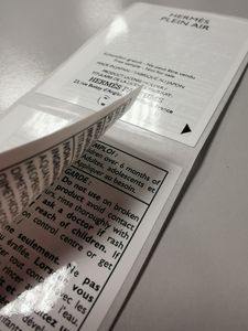 etichetta di sicurezza