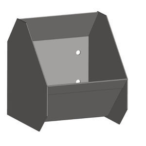 tazza elevatrice in acciaio inox