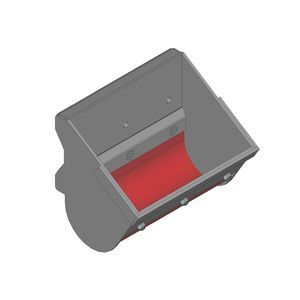 tazza elevatrice in acciaio inox