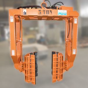 pinza per sollevamento per prodotti edili