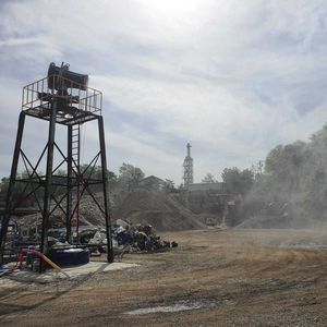 cannone nebulizzatore per l'abbattimento delle polveri