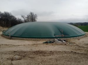 unità di produzione di biogas