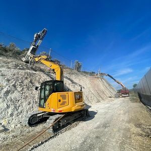 attrezzo di scavo per escavatore