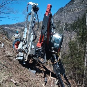 attrezzo di scavo per fondazione