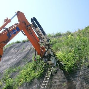 attrezzo di scavo per escavatore