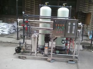 unità di purificazione di acqua di processo