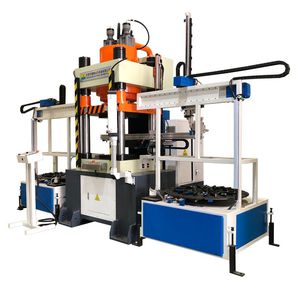 linea di produzione per pezzi metallici