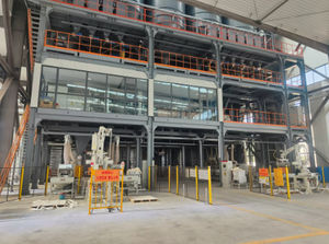 centrale di produzione per intonaci asciutti