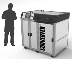 trituratore laceratore per rifiuti compatto