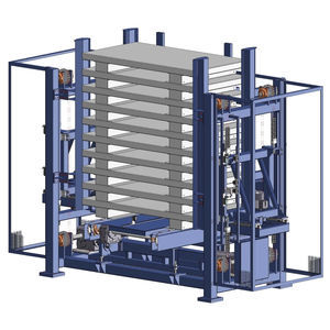 impilatore disimpilatore di pallets