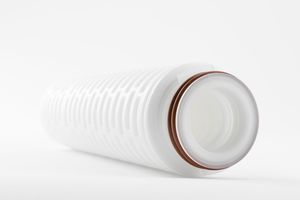 cartuccia filtrante con fibra plissettata