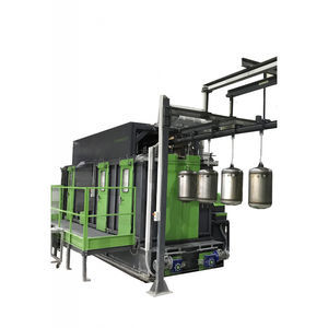 sabbiatrice controllata da PLC 1