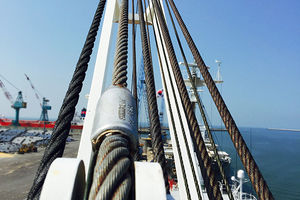 cavo metallico per gru