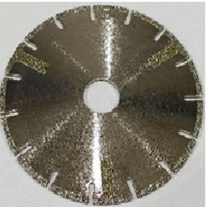 disco da taglio diamantato elettrodepositata