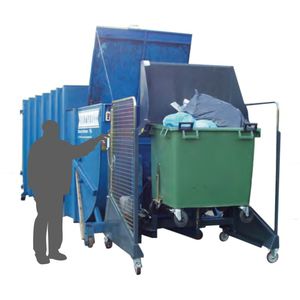 ribaltatore per cassonetti elettrico