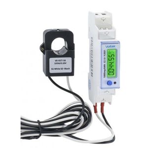 contatore di energia elettrica su guida DIN
