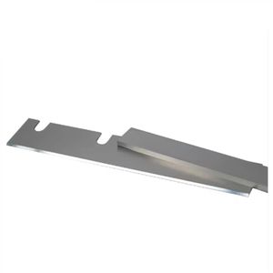 lama lunga in acciaio inox
