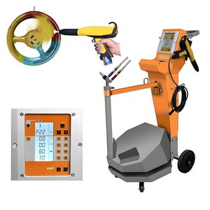macchina di verniciatura a polvere per profilati in alluminio