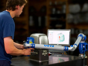 sonda con sensore laser per digitilazzazione 3D