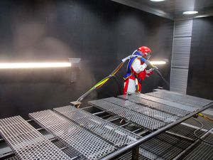granigliatura acciaio