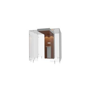cabina per fumatori con filtri HEPA 1