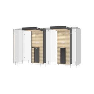 cabina per fumatori con filtri HEPA 1