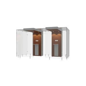 cabina per fumatori con filtri HEPA 1
