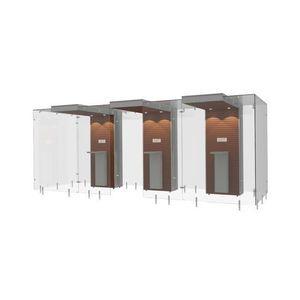 cabina per fumatori con filtri HEPA 1