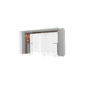 cabina per fumatori con filtri HEPA 1