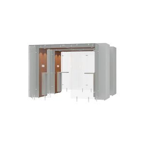 cabina per fumatori con filtri HEPA 1