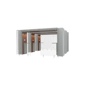 cabina per fumatori con filtri HEPA 1