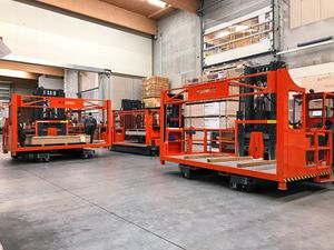 carrello commissionatore elettrico