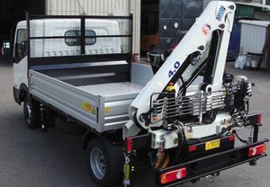 gru montata su camion