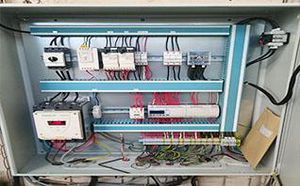 armadio elettrico di comando