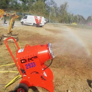 cannone nebulizzatore per l'abbattimento delle polveri