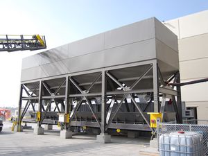 centrale di produzione per calcestruzzo