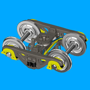 carrello ferroviario scartamento standard