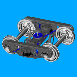carrello ferroviario scartamento standard