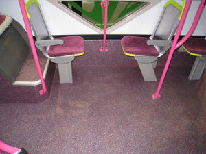 rivestimento del pavimento per treno composito