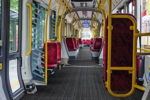 rivestimento del pavimento per treno in PVC