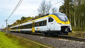 pantografo ferroviario per treno suburbano
