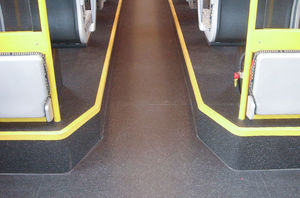 rivestimento del pavimento per treno composito