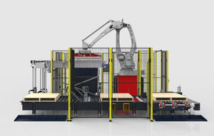depallettizzatore robotizzato